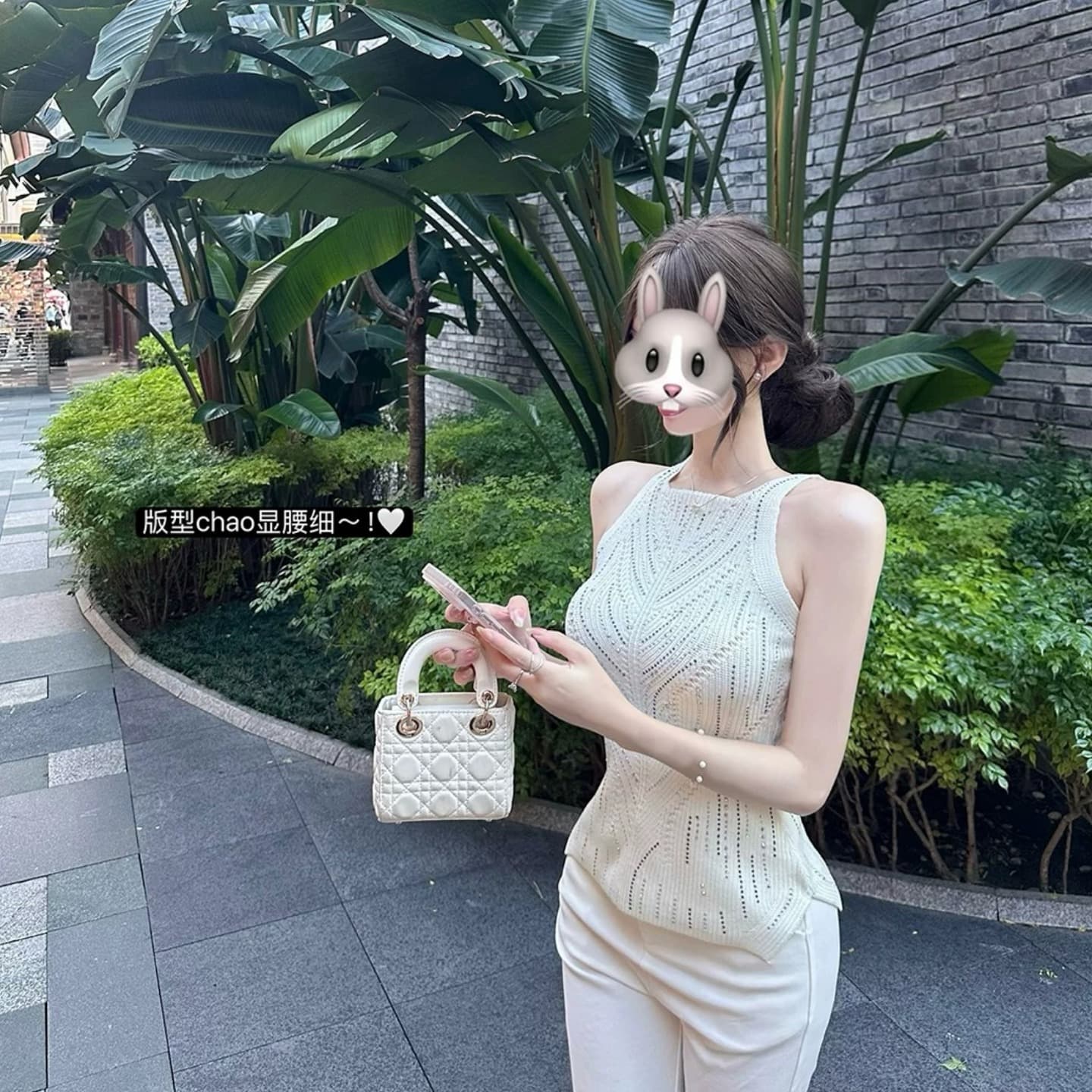 cczee 감기 놀란 침묵 핫픽스 니트 조끼 여성 봄 분기 별 칼라 몸매 가꾸기 허리 수축 다용도 만나는 외출용