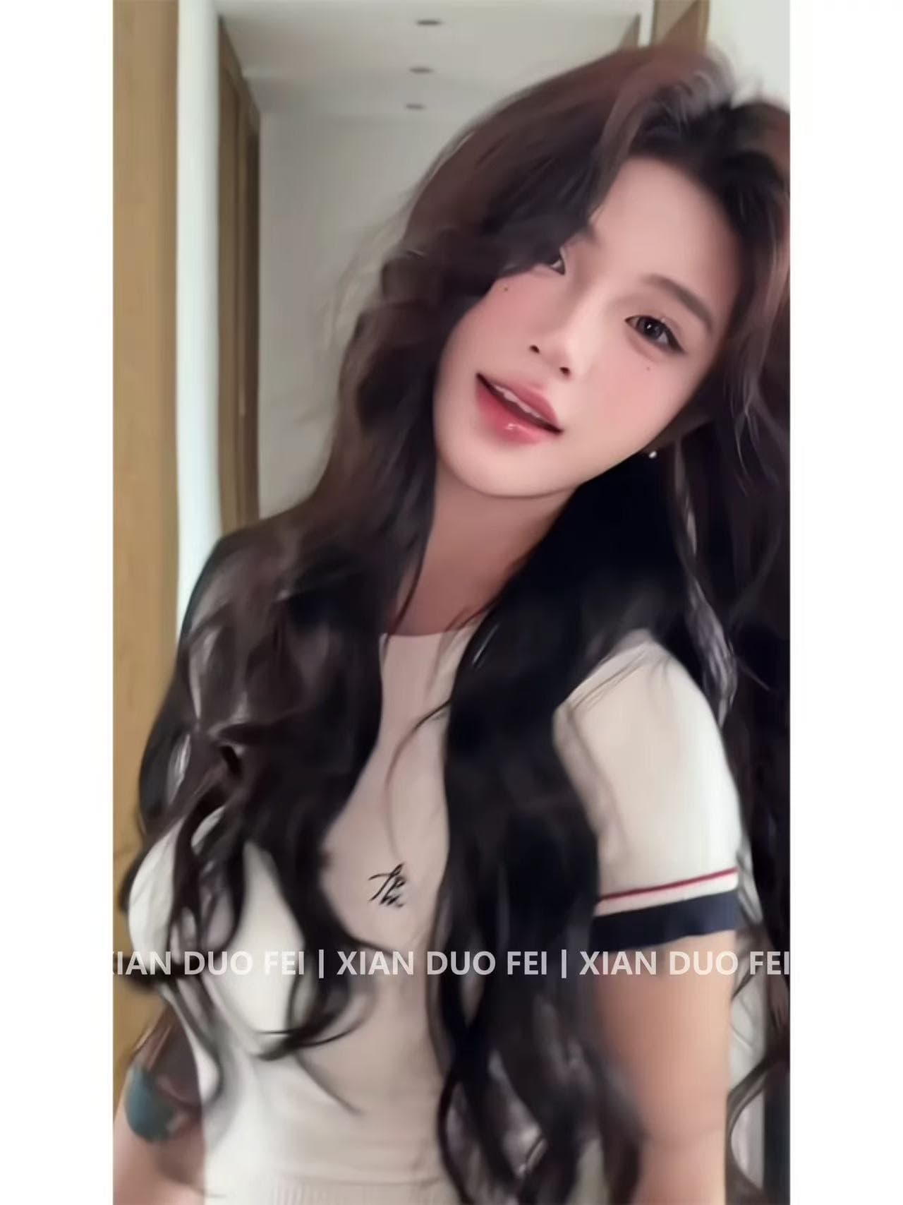 자이언트 잘 생긴 ~ 중 여름 드레스 전체 집합 한 부서 학원 스타일 니트 반팔 맨위 하이웨이스트 슬림해 보이는 플리츠 미니 스커트 세트 상세 이미지 3