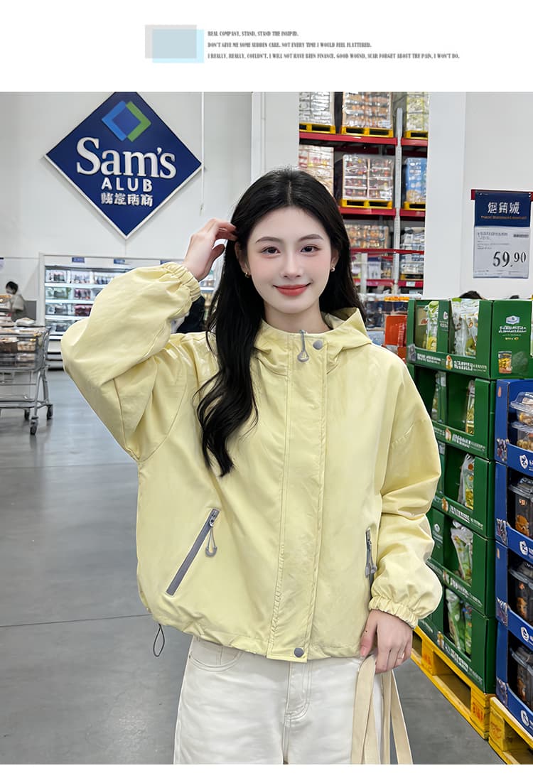 실사 쇼트 스타일 자켓 워크웨어 재킷 봄 가을 새로운 고유 한 Chic 작은 키 캐주얼 재킷 상세 이미지 12
