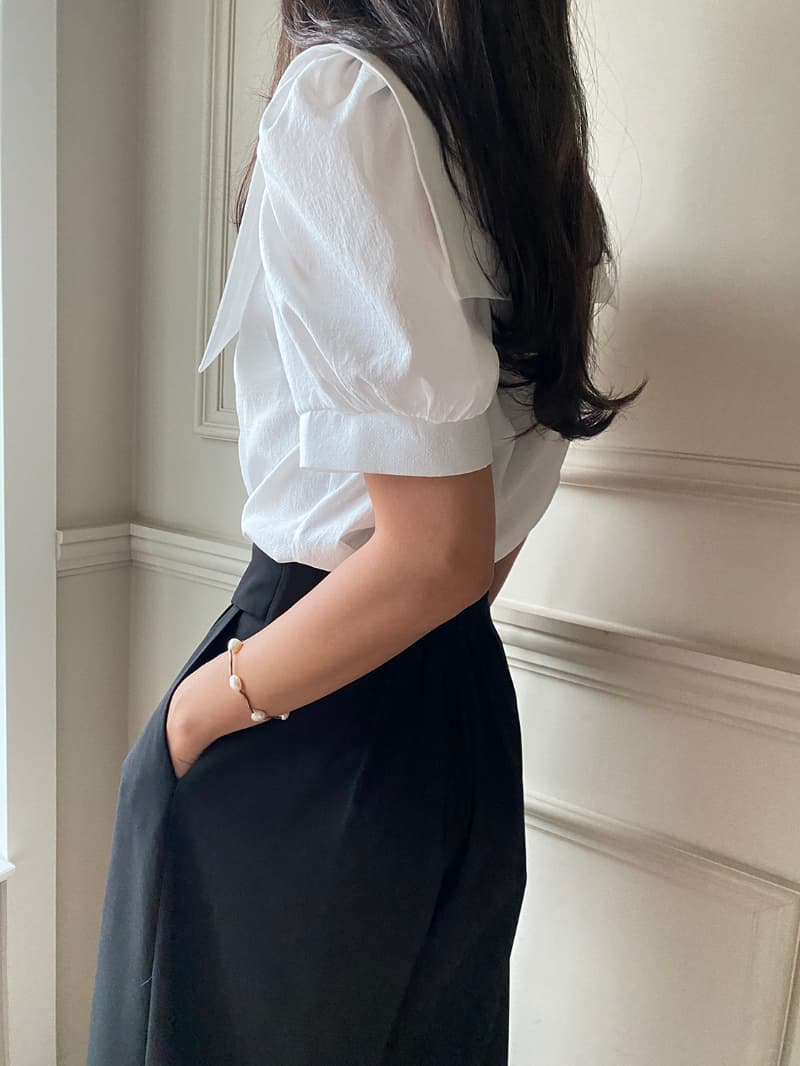 재고 있음 korea 고급 와이드 허리 인감 금속 체인 십자가 스트랩 와이드 레그 팬츠 캐주얼 긴 바지 경기 금속 사슬 상세 이미지 8