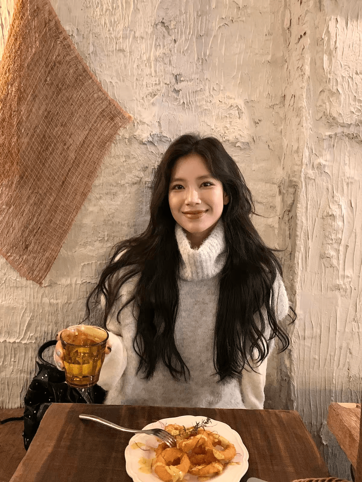 한 부서 터틀넥 조끼 스웨터 여자 느긋한 느슨함 센스 다용도 스택 착용 민소매 맨위 재고 있음 이미지 4