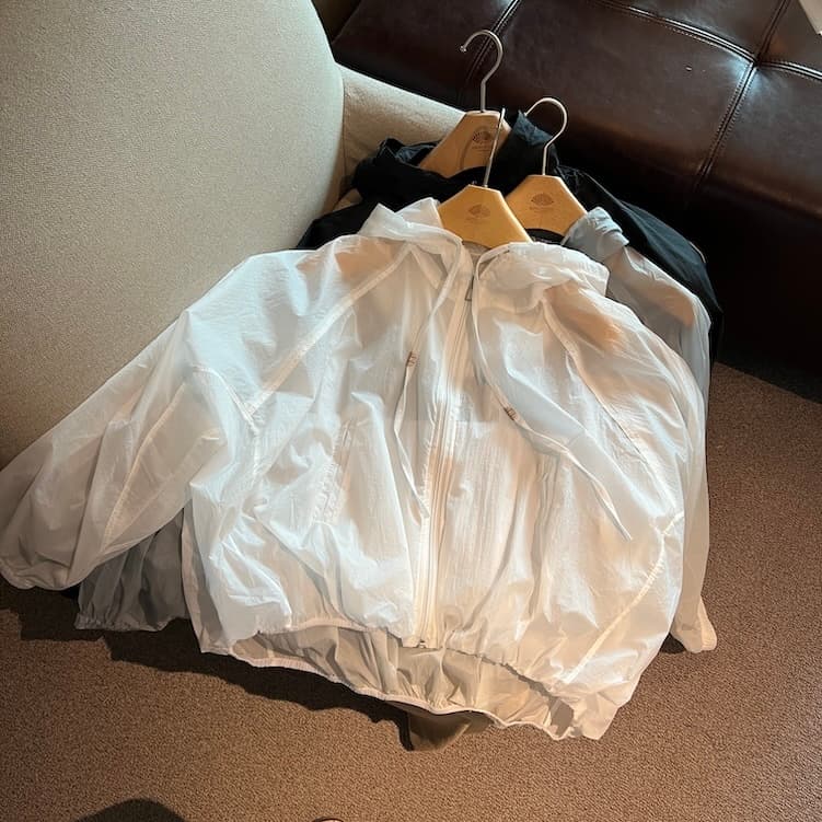 실사 정가 여름 자외선 차단 재킷 루즈핏 캐주얼 재킷