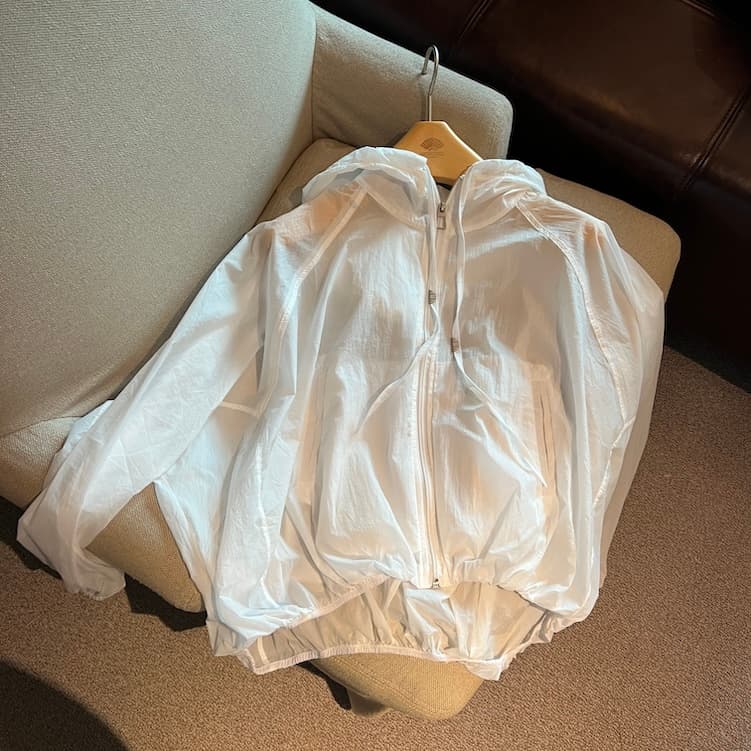 실사 정가 여름 자외선 차단 재킷 루즈핏 캐주얼 재킷 상세 이미지 4