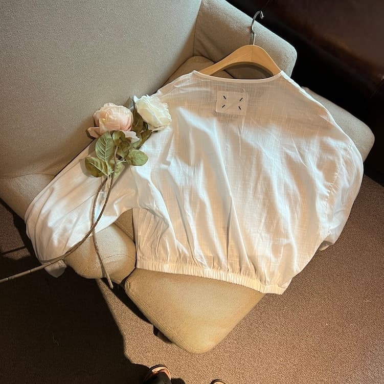 실사 정가 여름 다용도 V넥 자외선 차단 셔츠 면 린넨 재킷 상세 이미지 9