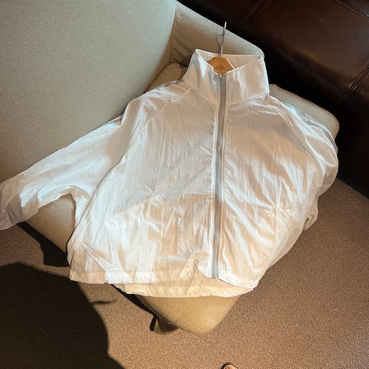 실사 정가 여름 자외선 차단 벨트 모자 재킷 상세 이미지 6