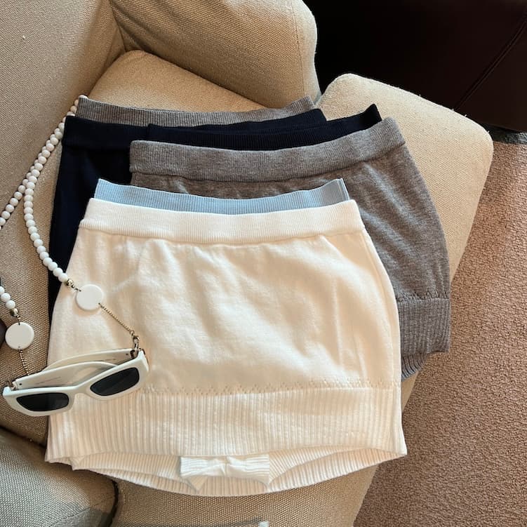 실사 정가 여름 다용도 하이웨이스트 타이트 스커트 반신 스커트 상세 이미지 1