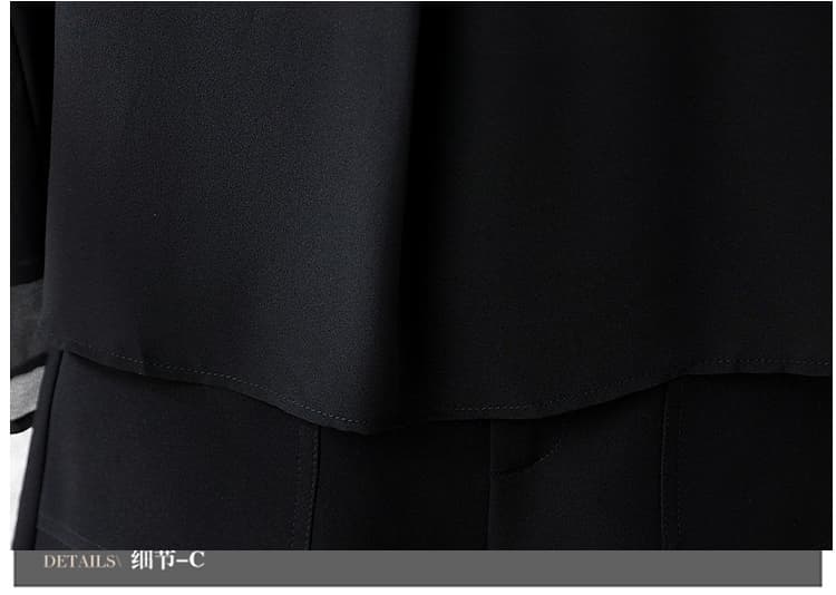 시폰 셔츠 여성 2026 여름 새로운 베이비 칼라 반팔 루즈핏 슬림해 보이는 표지 배 외국 가스 작은 셔츠 상세 이미지 15