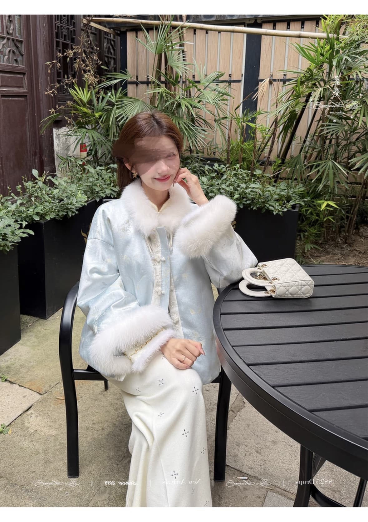 임산부 바지 새로운 니트 캐주얼 바지 다용도 플래시 훈련 바지 가을 겨울 털이 있는 작은 키 스트레이트 팬츠 있음 조정 벨트 상세 이미지 11