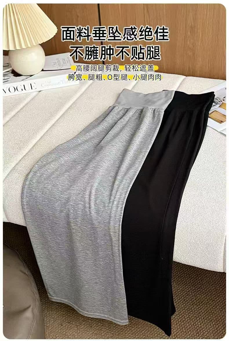 무봉제 복부 지지 임산부 바지 여름 섹션 외출용 새로운 임신 기간 아니요 르 배 와이드 레그 팬츠 레깅스 9부 바지 상세 이미지 6