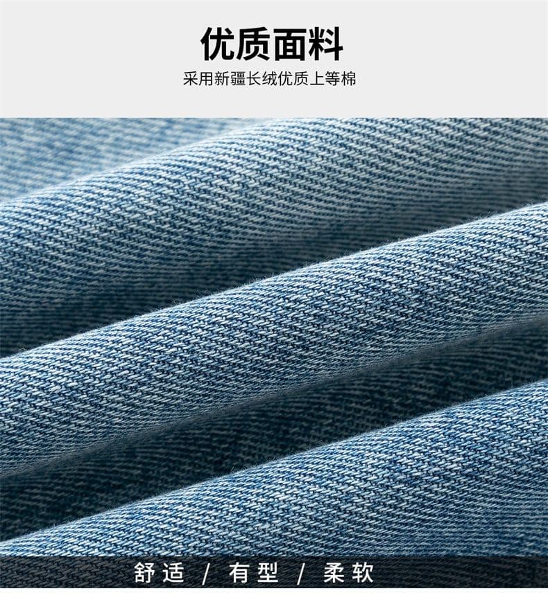 조수 브랜드 데님 반바지 남성 2026 여름 신제품 라이 경기 서울 얇은 스타일 인터넷 에디션 차가운 센스 미니멀리즘 5 점 바지 남자 상세 이미지 2