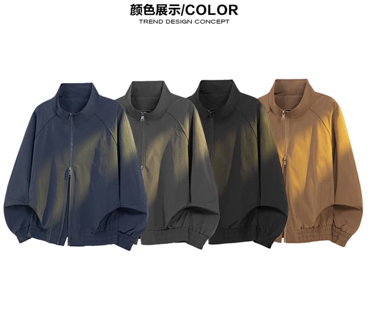 새로운 봄 가을 아메리칸 파일럿 재킷 남성 얇은 스타일 조수 브랜드 루즈핏 재킷 맨위 남자 상세 이미지 3