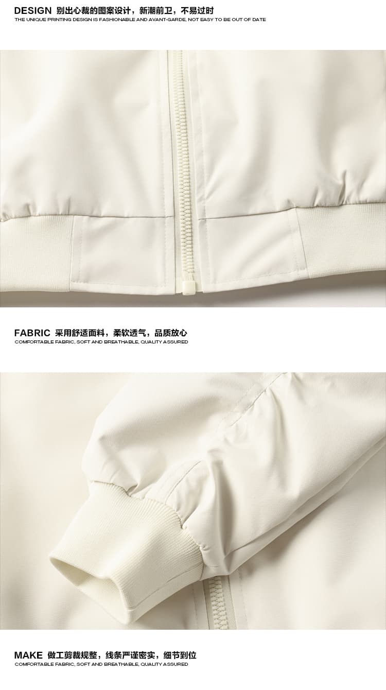 검정색 쇼트 스타일 워크웨어 재킷 남자 아메리칸 세 국방 스탠드 칼라 야구 유니폼 bomber 파일럿 재킷 상세 이미지 9