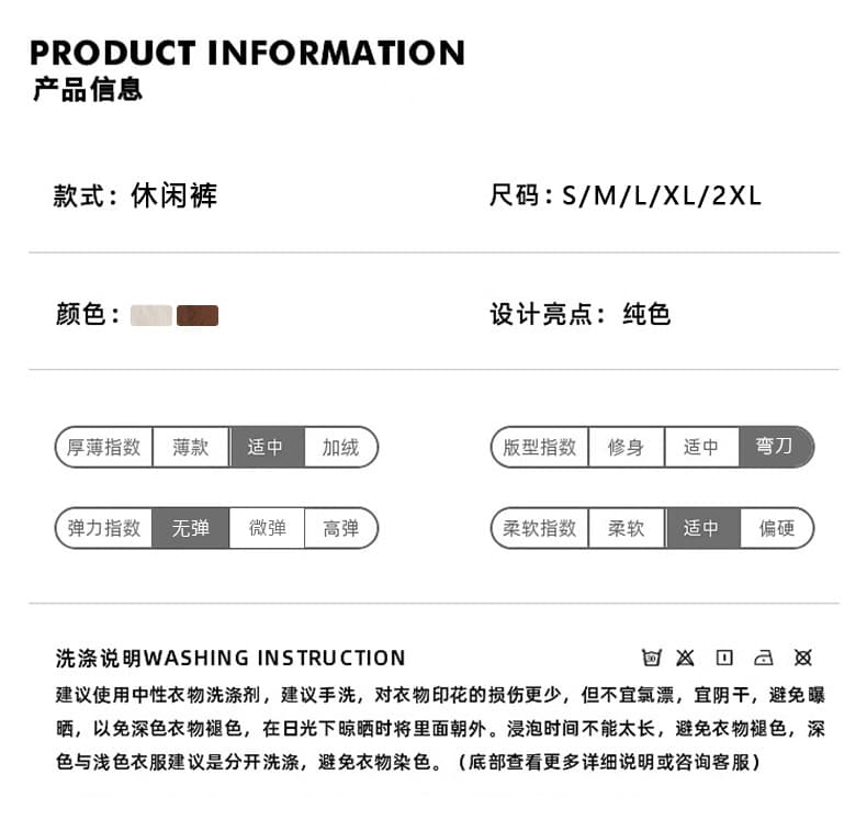 재 고 있 음 레트로 워싱 모통이 칼 바지 남녀 루즈핏 조수 브랜드 기타 주머니 넓은 다리 곡선 캐주얼 워크웨어 바지 상세 이미지 8