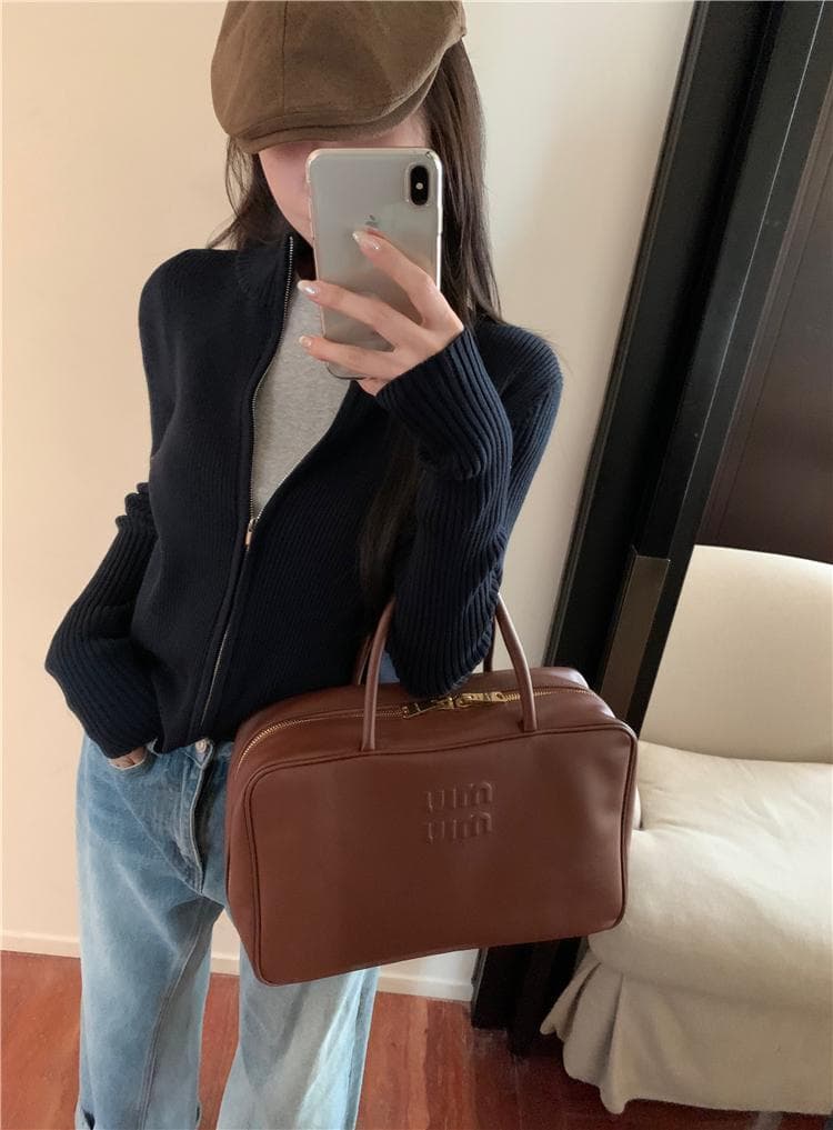 흔들어서 톤 주간 고양이 품질 오픈 가디건 여성 코트 가을 외부 가져 가라. 몸매 가꾸기 인사이드 가져 가라. 긴팔 부드러운 찹쌀 지퍼 니트 스웨터 상세 이미지 5