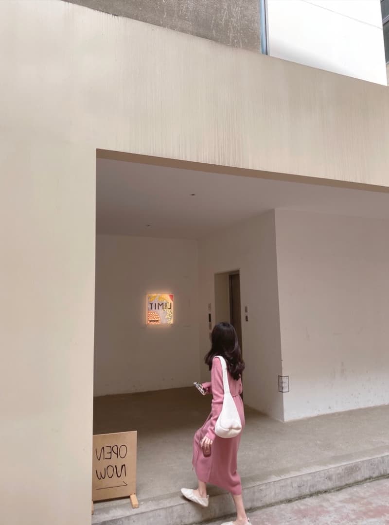 패키지 코어 실 이른 가을 드레스 긴팔 루즈핏 슬림해 보이는 인사이드 가져 가라. 니트 원피스 프랑스식 부드러운 바람 롱 코트 치마 상세 이미지 16