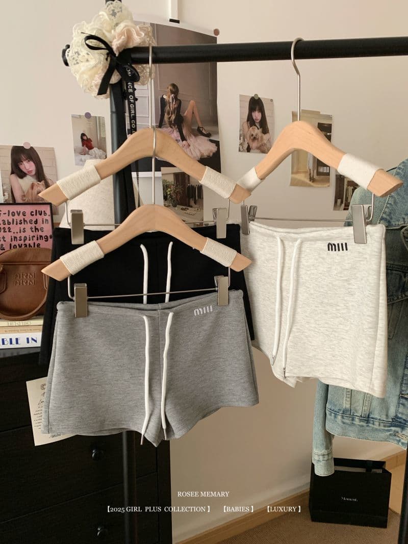 한국 chic 여름 새로운 아메리칸 자수 넓은 다리가 짧다. 바지 여성 펌프 로프 스트레이트 팬츠 다용도 하이웨이스트 한 마디 핫 바지 상세 이미지 4