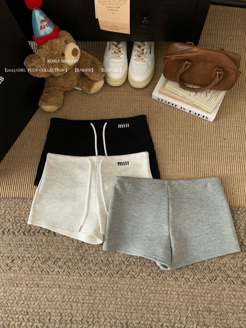한국 chic 여름 새로운 아메리칸 자수 넓은 다리가 짧다. 바지 여성 펌프 로프 스트레이트 팬츠 다용도 하이웨이스트 한 마디 핫 바지 상세 이미지 16