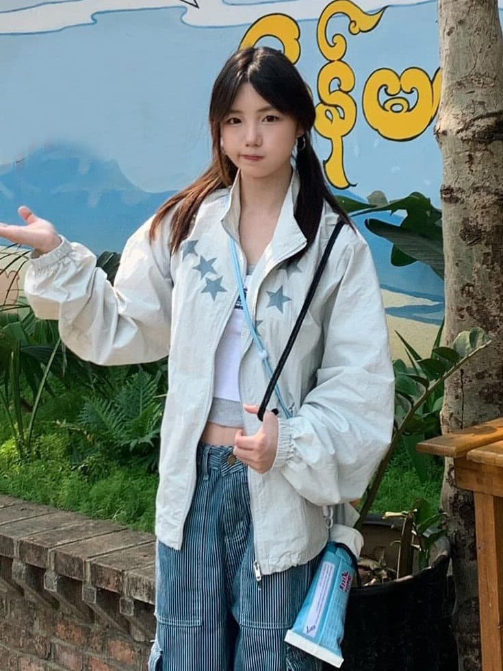 일본식 스탠드 칼라 얇고 가벼운 자외선 차단 재킷 여자 여름 루즈핏 캐주얼 디자인 센스 통기성 국방 자외선 자외선 차단 의류 상세 이미지 9