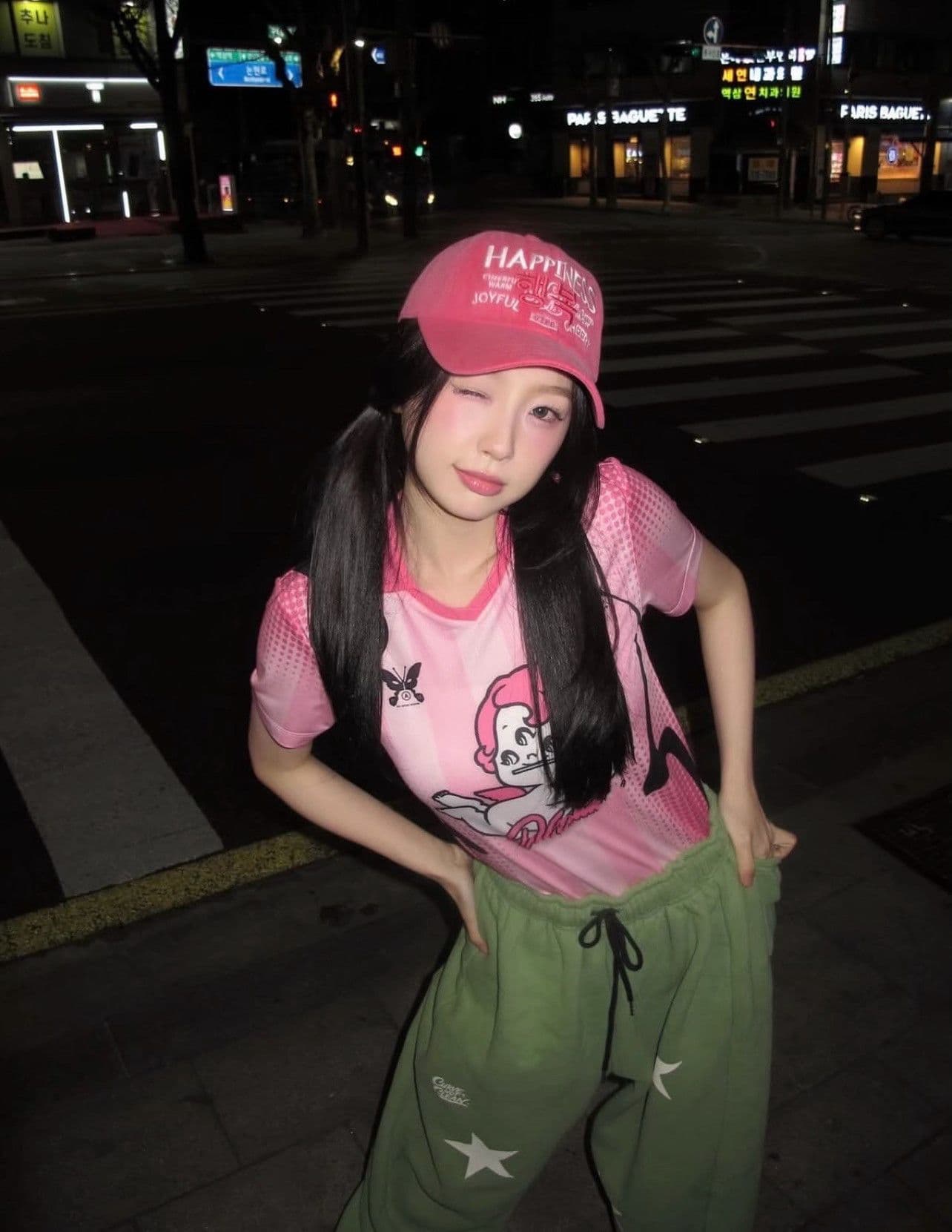 한국 스타일 저지 원본 솜씨 ch 예약하기 신화 같은 단락 반팔 티셔츠 멜버른 거리 큐피드 저지 여성 여름 상세 이미지 9