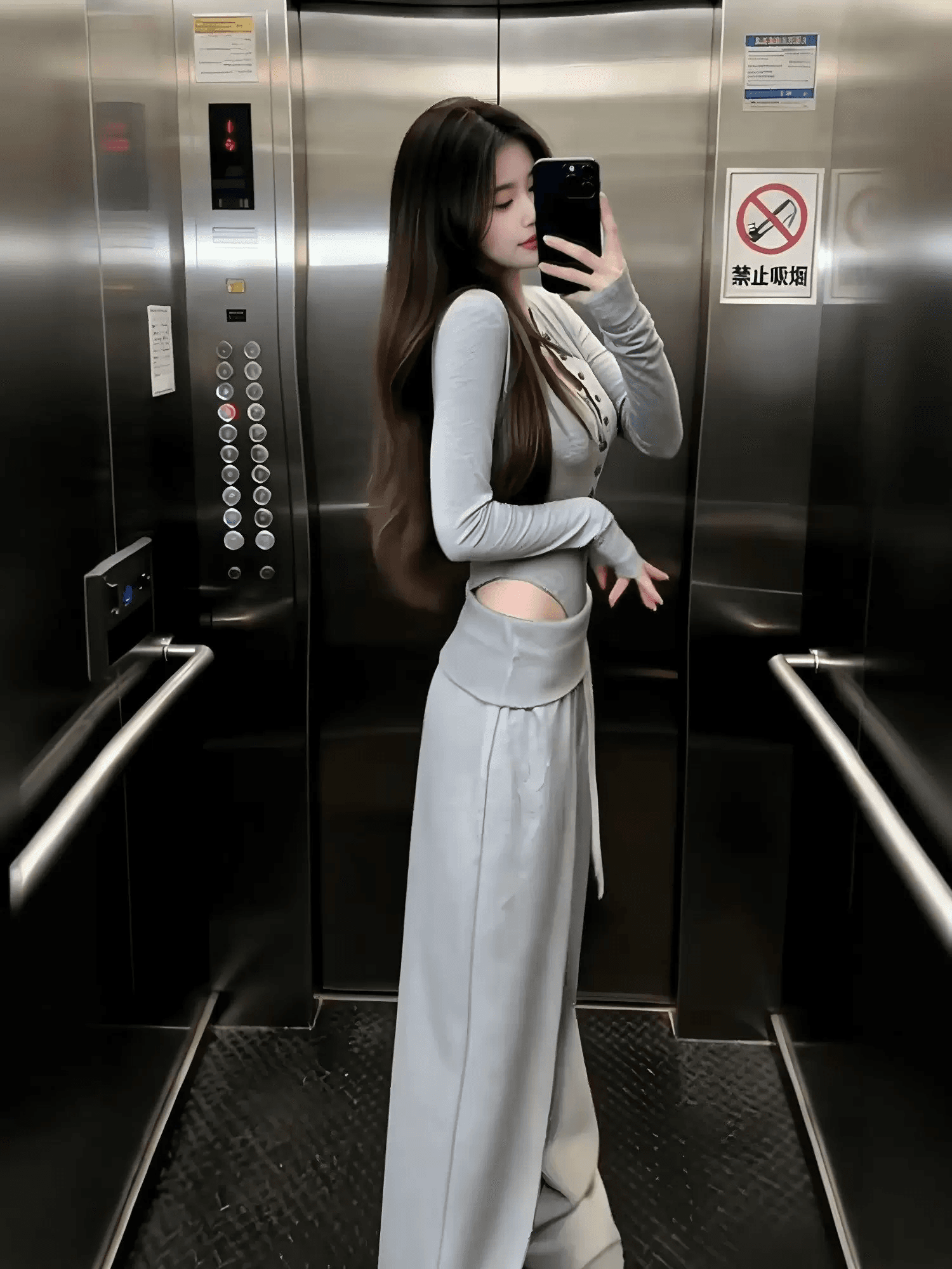 한국 chic 새로운 아메리칸 레트로 빛 아시아 인 캐주얼 뒤집다 측면 루즈핏 캐주얼 다용도 허리밴드 넓은 다리 웨이 바지 여성 상세 이미지 6