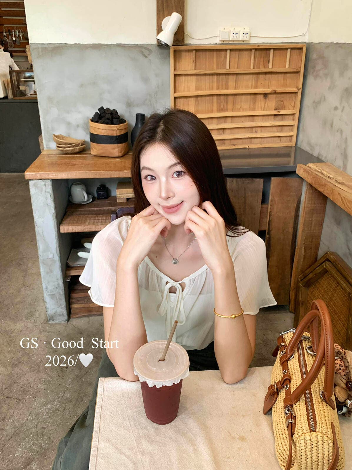 새로운 페이크 레이어드 망사 레이스업 연꽃 잎 소매 작은 셔츠 여성 여름 착용 가져 가라. 디자인 센스 작은 대중 허리 수축 작은 맨위 트렌디 상세 이미지 3
