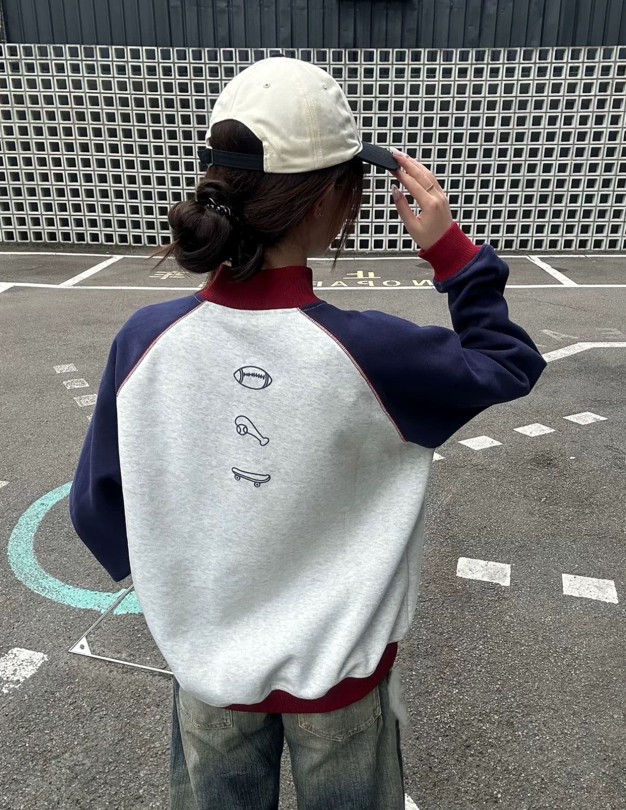 한국 chic 아메리칸 2026 가을 새로운 후드 티 스웨터 여성 한국 스타일 몸매 가꾸기 슬림해 보이는 지퍼 카디건 코트 트렌디 이미지 2