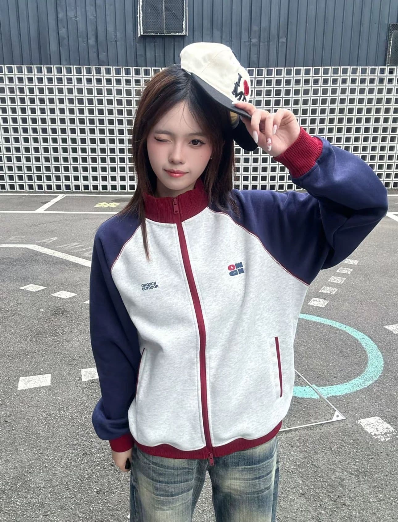 한국 chic 아메리칸 2026 가을 새로운 후드 티 스웨터 여성 한국 스타일 몸매 가꾸기 슬림해 보이는 지퍼 카디건 코트 트렌디 상세 이미지 3