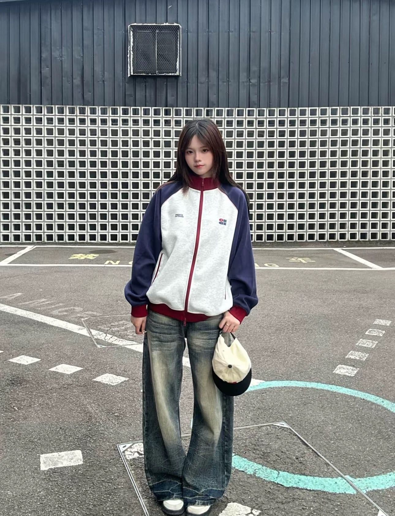 한국 chic 아메리칸 2026 가을 새로운 후드 티 스웨터 여성 한국 스타일 몸매 가꾸기 슬림해 보이는 지퍼 카디건 코트 트렌디 상세 이미지 6