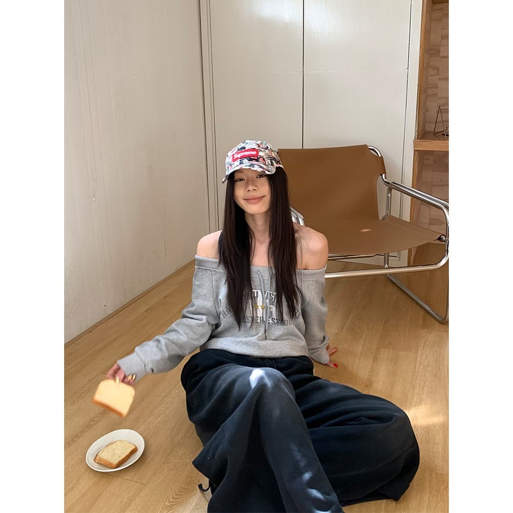 한국 chic 아메리칸 빅 포켓 지퍼 펌프 로프 낙하산 병 워크웨어 팬츠 여성 스트리트 댄스 조수 브랜드 와이드 레그 팬츠 캐주얼 긴 바지 상세 이미지 12