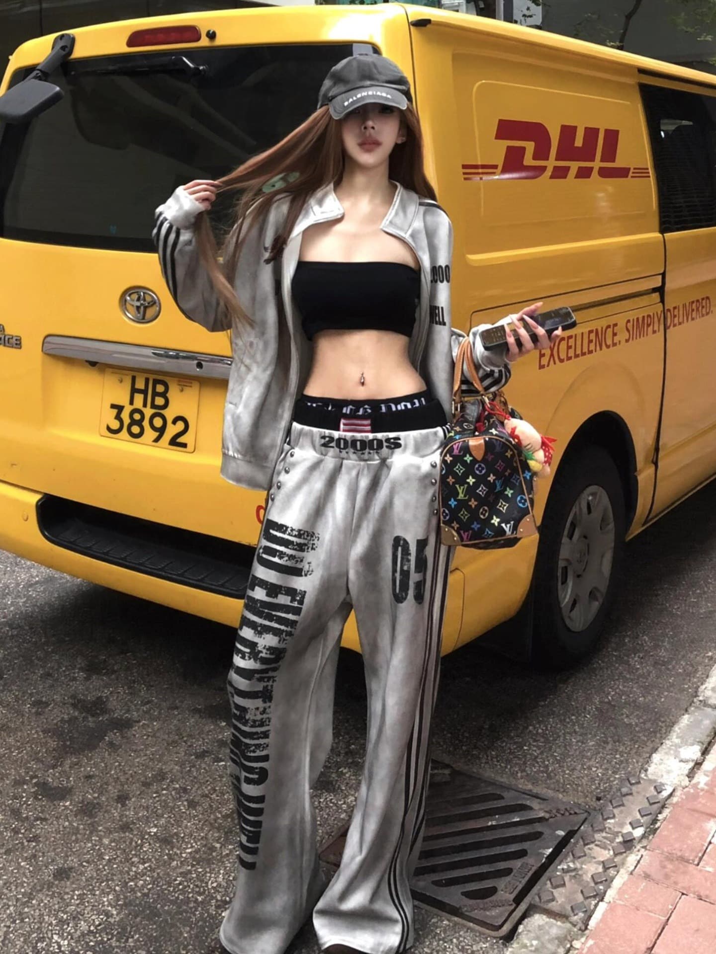 아메리칸 레트로 캐주얼 스포츠 슈트 여성 가을 겨울 새로운 스트레이트 루즈핏 와이드 레그 팬츠 스탠드 칼라 오픈 가디건 후드티 재킷