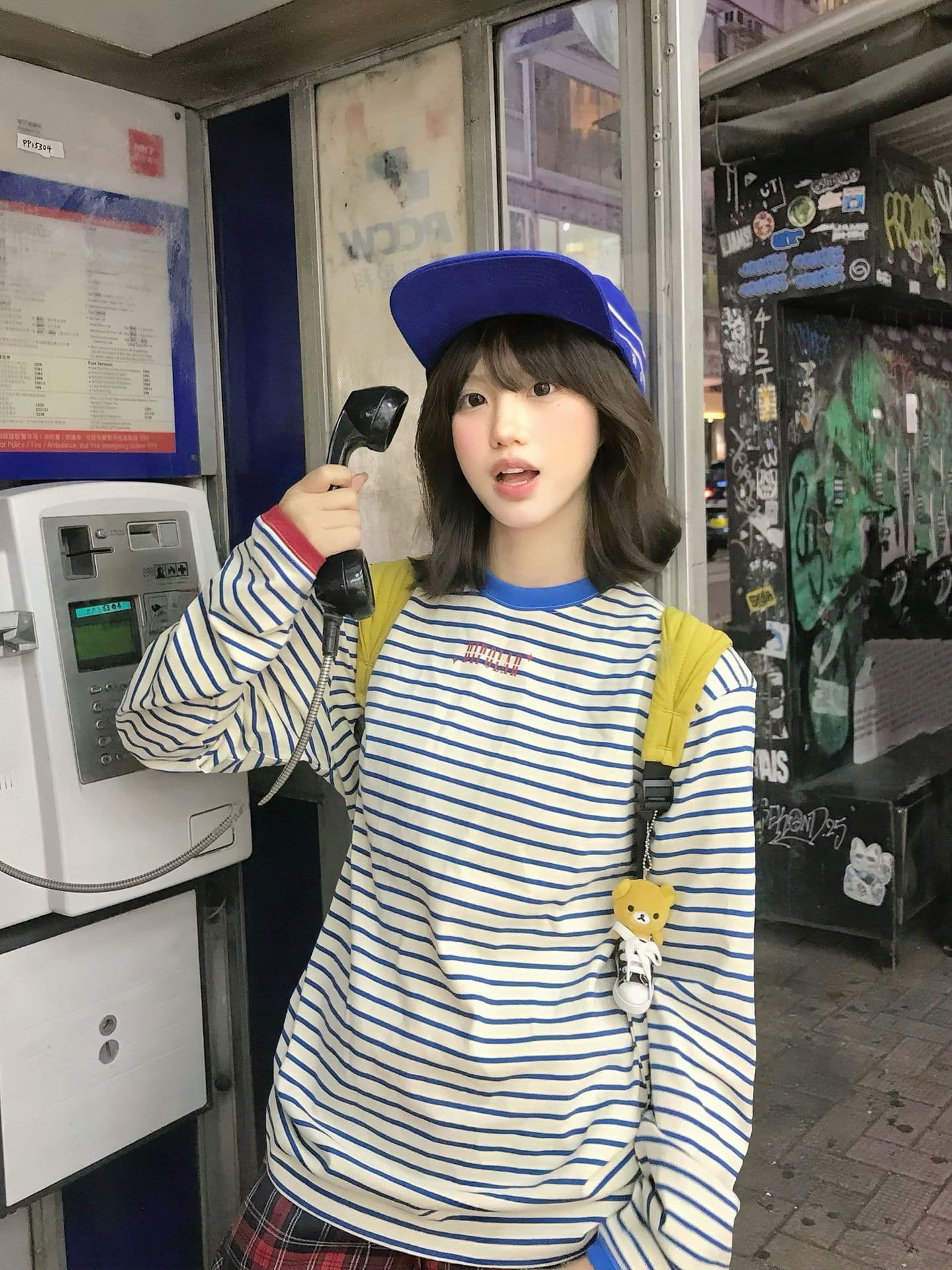 좋은 품질 2026 이른 가을 새로운 아메리칸 거리 바람 전후 프린트 긴팔 티셔츠 여성 루즈핏 핫걸 맨위 트렌디