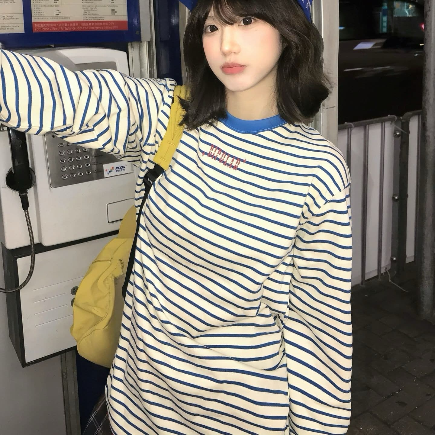좋은 품질 2026 이른 가을 새로운 아메리칸 거리 바람 전후 프린트 긴팔 티셔츠 여성 루즈핏 핫걸 맨위 트렌디 이미지 5