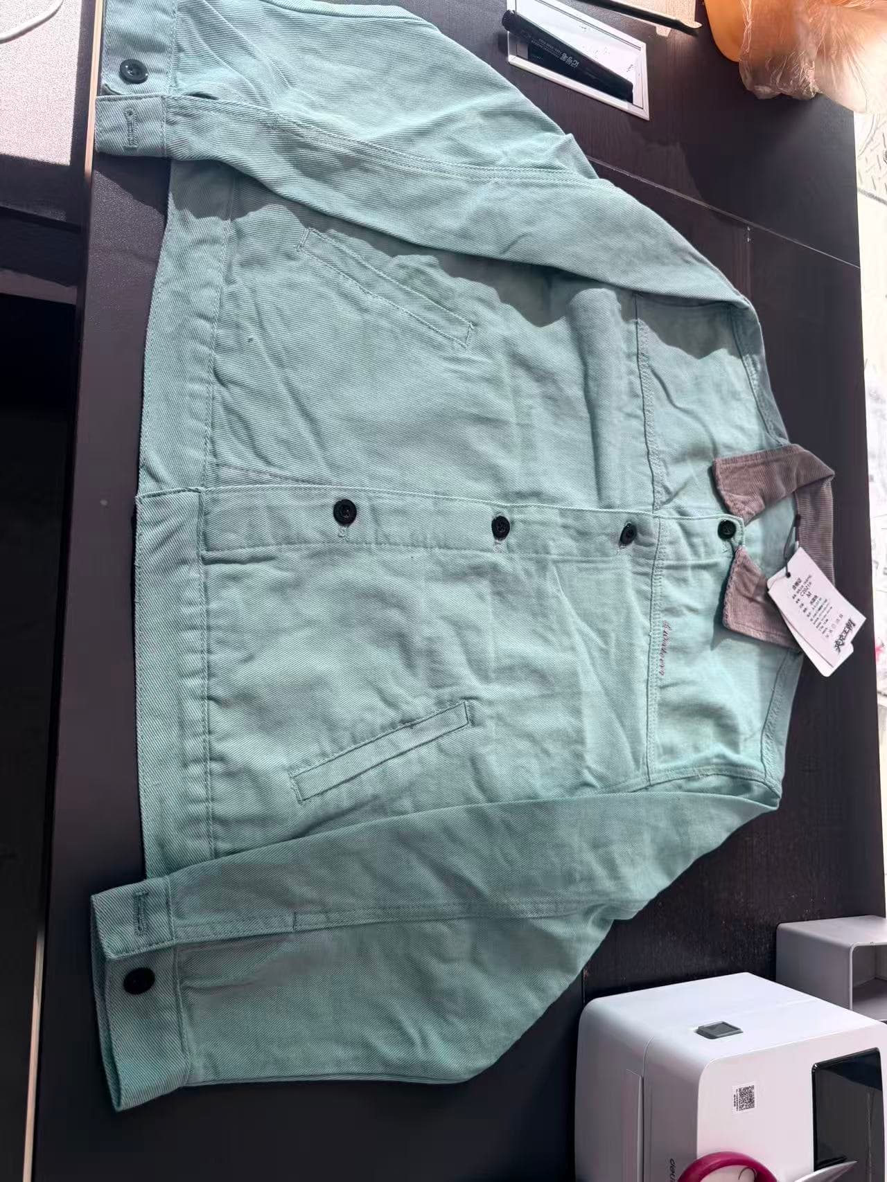 한국 chic 아메리칸 레트로 자수 스웨이드 원단 야구 유니폼 여성 코트 봄 가을 새로운 폴로 칼라 루즈핏 재킷 트렌디 상세 이미지 1