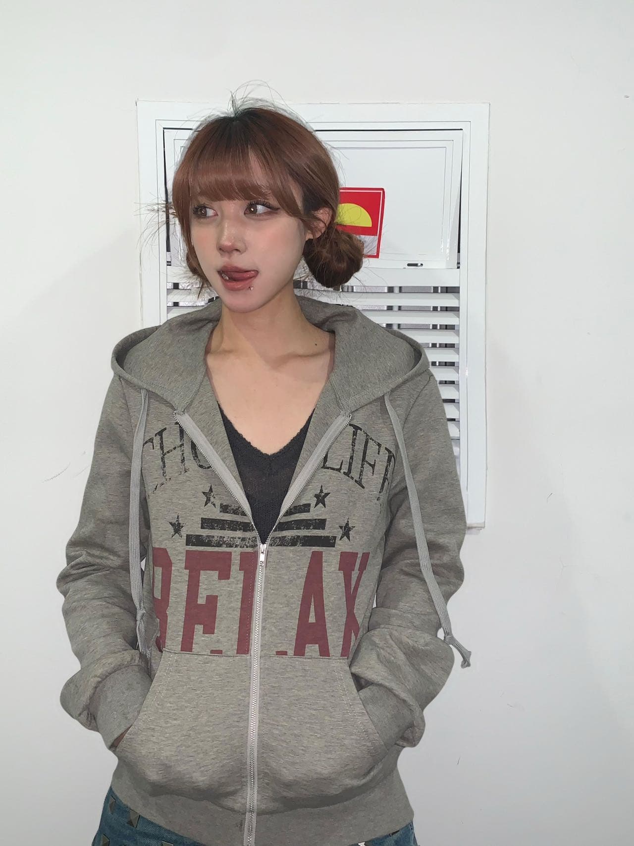 좋은 품질 아메리칸 후드 티 스웨터 오픈 가디건 여성 이른 가을 새로운 마 오래된 몸매 가꾸기 재킷 긍정적 인 어깨 쇼트 스타일 재킷 트렌디