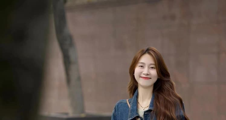 지금 이른 가을 새로운 높은 품질 잉크 페인팅 조끼 스커트 데님 재킷 임산부 투피스 슈트 상세 이미지 4