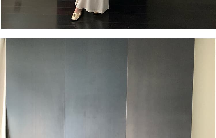 봄 가을 새로운 게으른 필수 외부 셔츠 페이크 레이어드 조끼 스커트 빅 사이즈 세트 출산 착용 상세 이미지 29