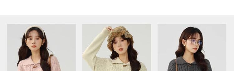 실사 대 물품 가을 겨울 새로운 루즈핏 슬림해 보이는 품격 다용도 두꺼운 꽈배기 임산부 니트 롱 스커트 상세 이미지 6