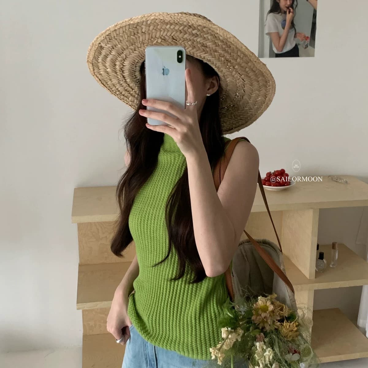 26 년 이른 봄 한 부서 익스트림 제인 패션 슬림해 보이는 다용도 풀오버 조끼