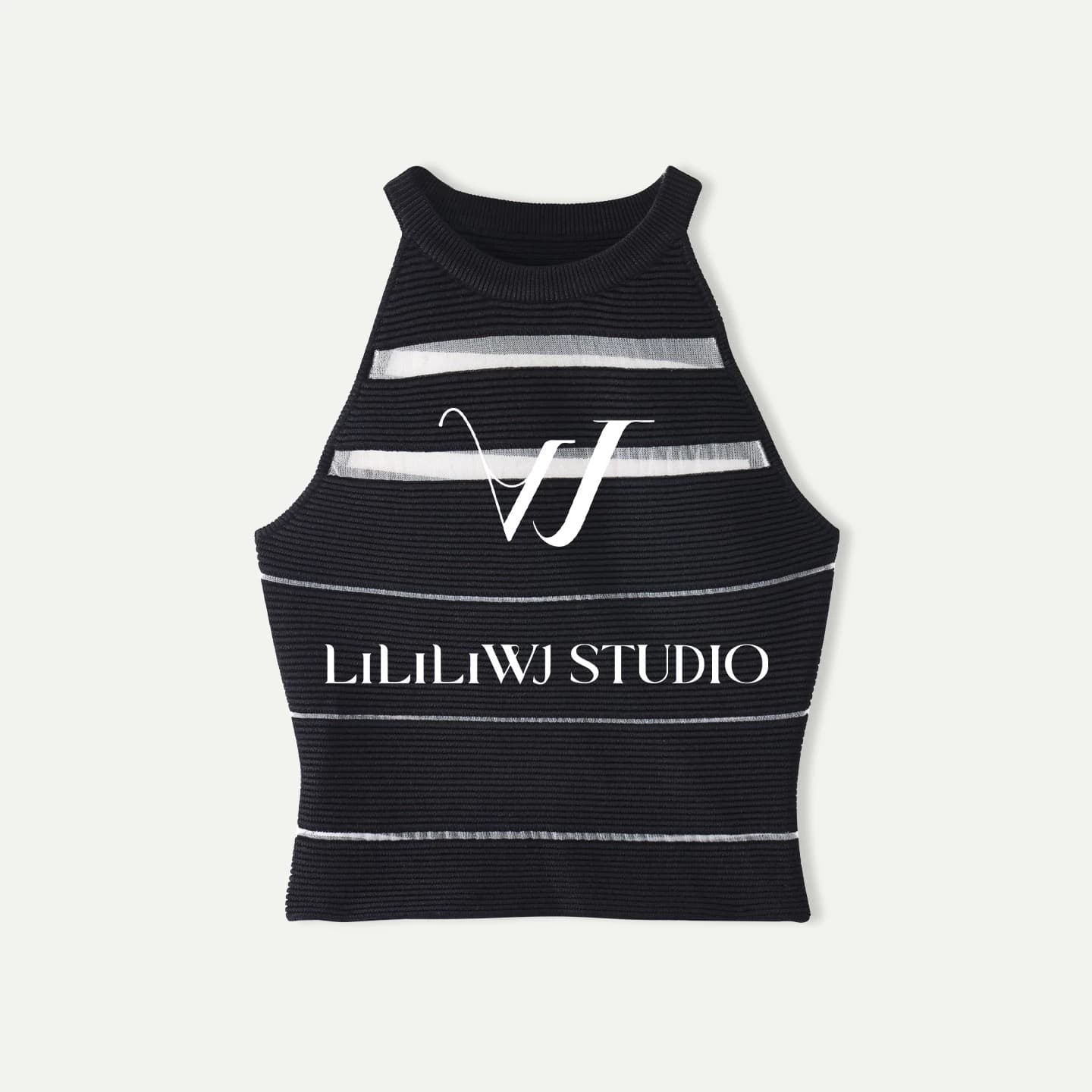 okmashop 장 원 영어 같은 단락 민소매 여성 드레스 여름 고급 센스 품격 홀로우 아웃 허리 수축 치마 상세 이미지 7