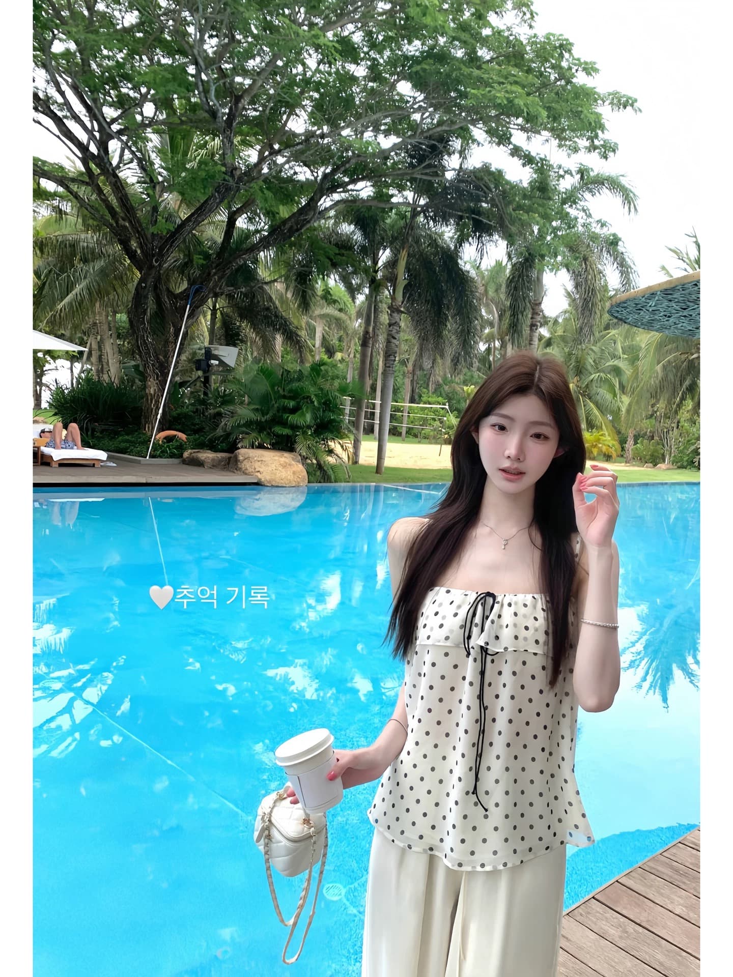 화이트 워터 여성 부드러운 리플 깨진 Pleat 패치워크 프릴 슬립 시폰 셔츠 여성 여름 루즈핏 도루 가을 슬림해 보이는 작은 셔츠 상세 이미지 4