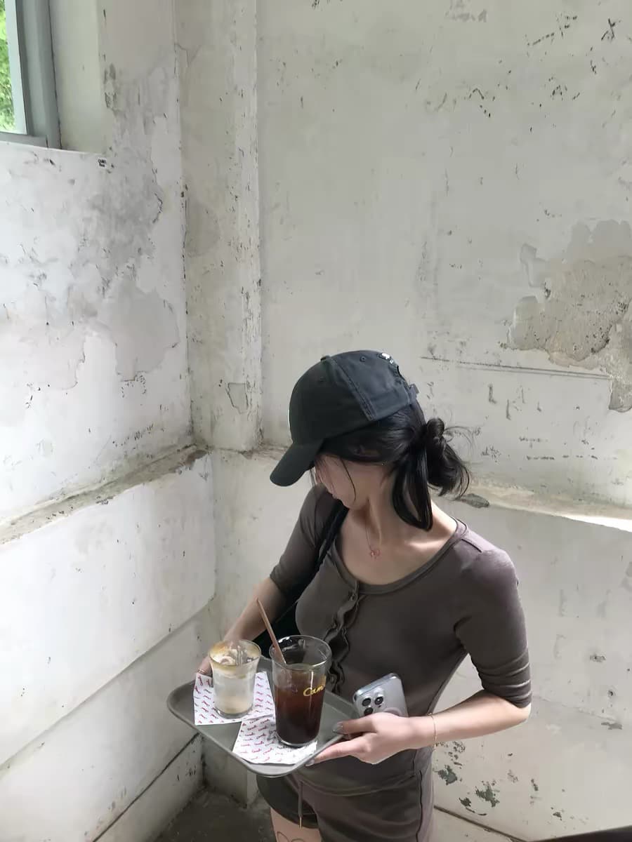 sheepland 욕망 숨겨진 심장 기계 주간 실크 양모 헨리 칼라 반소매 티셔츠 레이스 슬립 속옷 두 조각 여성 세트 상세 이미지 6
