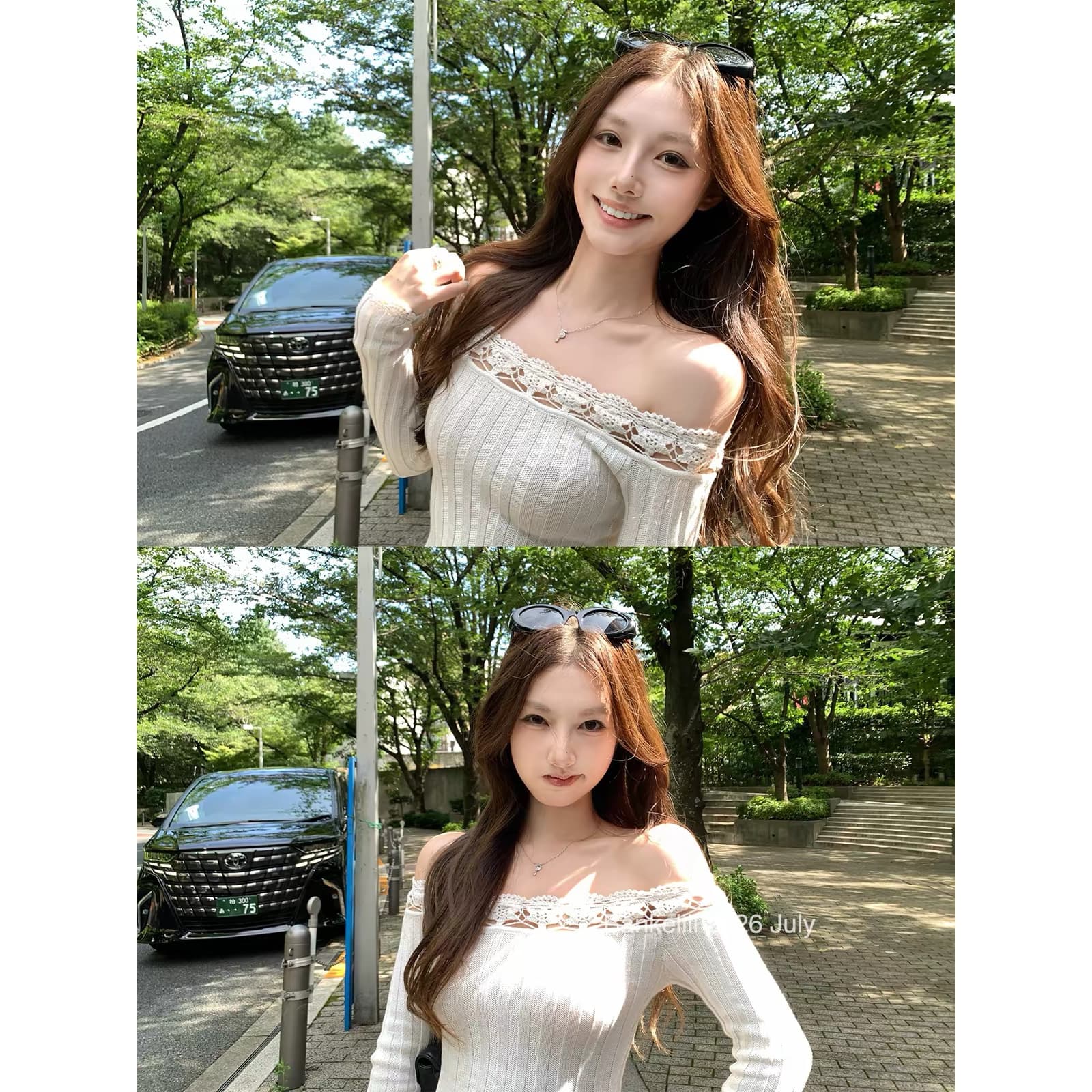 밤나무 코코아 bankelili 향기로운 분위기 달콤한 천 새싹 수공 자수 순면 홀로우 아웃 긴팔 니트 스웨터 여성 가을 이미지 5