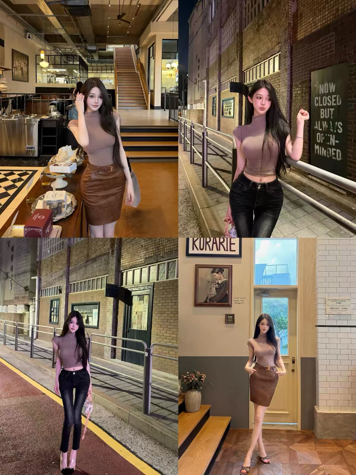 cher 챠오어 soft layer 반하이넥 티셔츠 여성 한 부서 작은 날다 소매 몸매 가꾸기 인사이드 가져 가라. 만나는 맨위 이미지 3