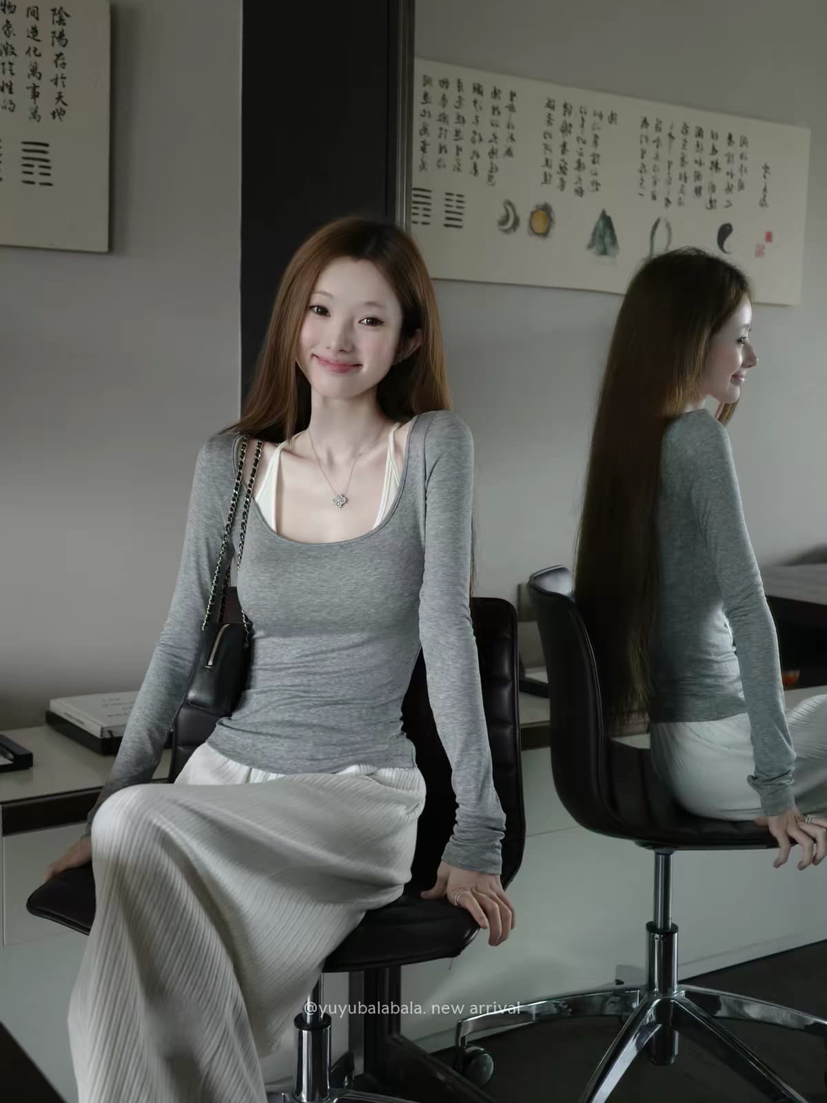 鱿 생선 젤리 배 수프 yuyu 반드시 구매 상점주인 사설 서비스 보다 작은 서울 u 칼라 티셔츠 인사이드 가져 가라. 슬립 세트 상세 이미지 5
