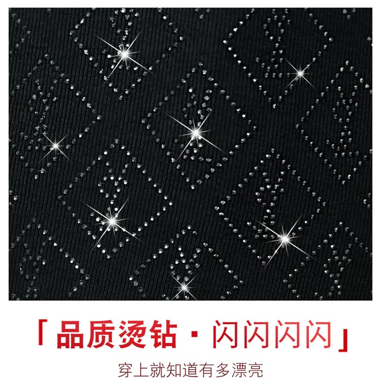 실사 2026 가을 겨울철 새로운 무거운 작업 광장 알파벳 핫픽스 스팽글 라운드 넥 긴팔 티셔츠 외국 가스 맨위 상세 이미지 2