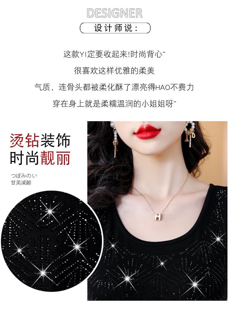 실사 새로운 고급 유럽 상품 무거운 작업 핫픽스 부문 불꽃놀이 싱글 착용 만나는 패션 높음 폭탄 면 소재 조끼 슬립 상세 이미지 2