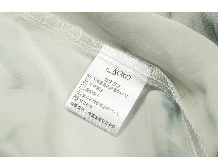 실사 2026 가을 새로운 프랑스식 레오파드 무늬 레이스 긴팔 셔츠 투피스 슈트 여성 불규칙 반신 치마 상세 이미지 58