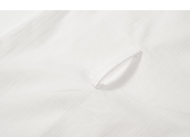 실사 2026 여름 드레스 새로운 디자인 폴로 칼라 민소매 화이트 셔츠 조끼 여성 세련된 품격 다용도 맨위 상세 이미지 51