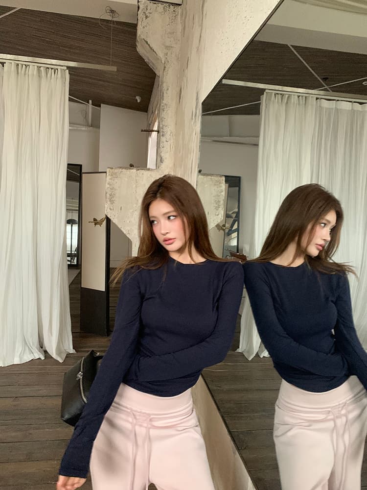 실사 2026 가을 새로운 얇은 플러시 웨이 바지 루즈핏 캐주얼 스트레이트 와이드 레그 팬츠 품격 다용도 하이웨이스트 긴 바지 여성 상세 이미지 56