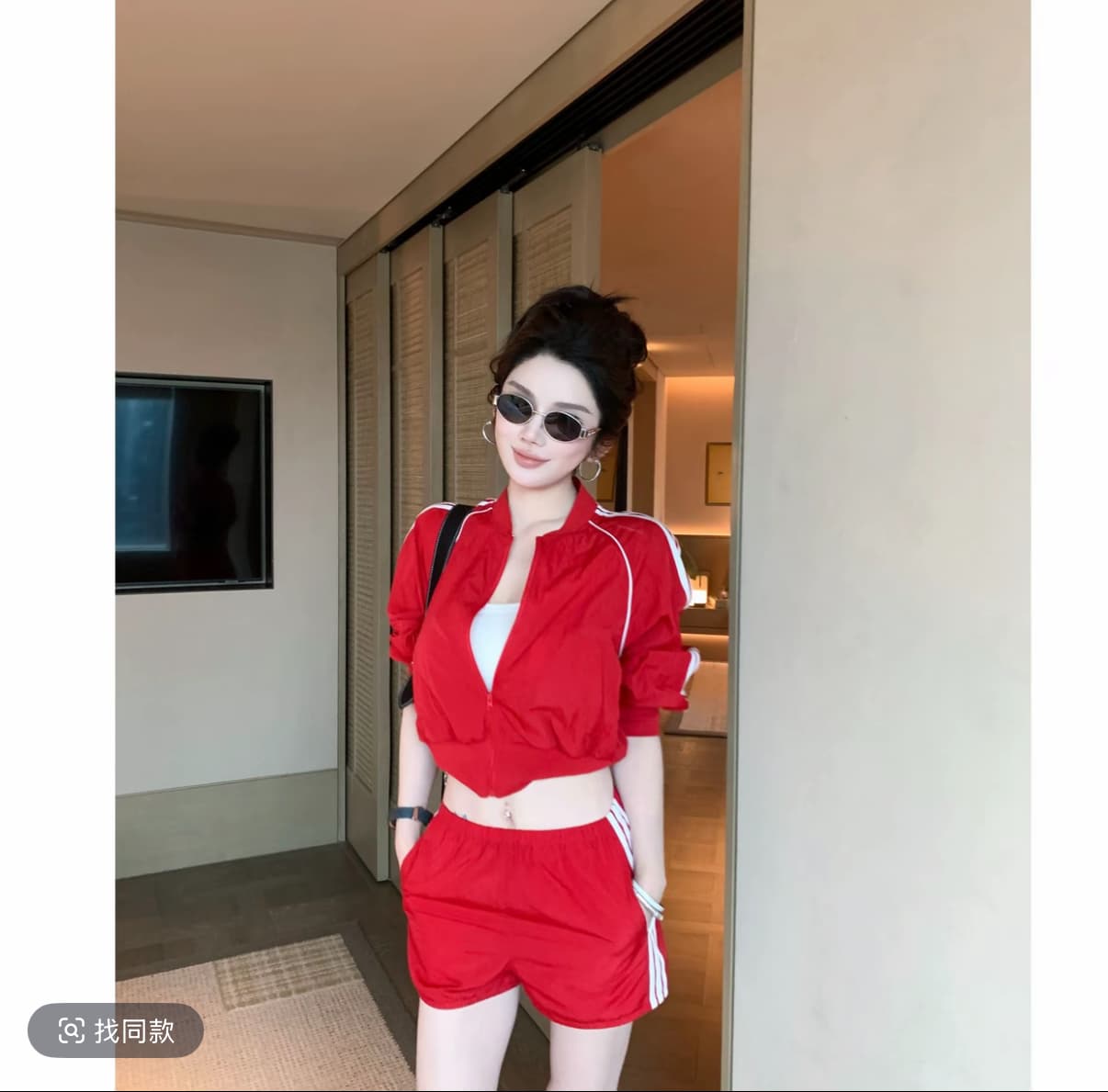 원 유안 운동 가져 가라. 어린이 새로운 패션 다용도 운동 바람 트리플 바 패션 세트 상세 이미지 1